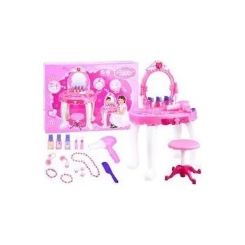 Toaletní stolek Toaletní stolek pro dívku s židlí ZA3069
