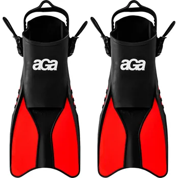 Ploutve Aga Ploutve 38-42 Černé/Červené