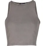 Dámské triko URBAN CLASSICS TB7482A STEEL GREY 5XL