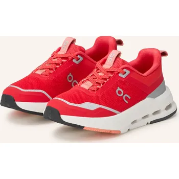 Dámská obuv On Tenisky Cloudnova Kids, červená