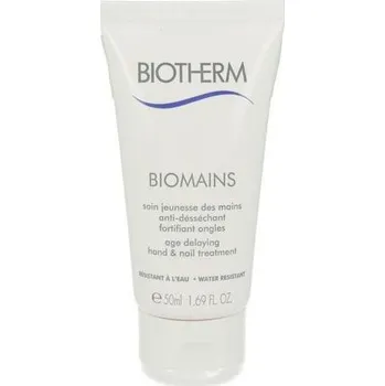 Tělový krém Péče na ruce a nehty Biomains (Age Delaying Hand & Nail Treatment) Biotherm - 50 ml