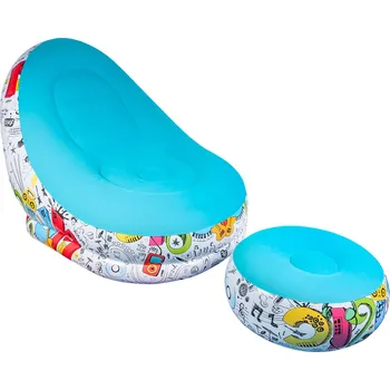 Nafukovací matrace Aga Nafukovací křeslo s podnožníkem DS2506