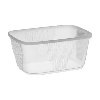 Jednorázové nádobí Miska hranatá 250 ml, průhledná, pp, 100 ks, polypropylén WMX/77325/PAK