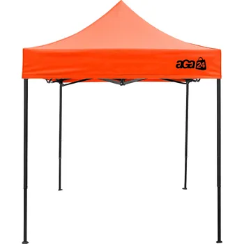 Zahradní stan Aga Prodejní stánek bez bočnic 2×2 m Oranžový