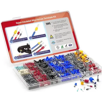 Krimpovací kleště Sada pouzder pro krimpování konektorů - 970 ks