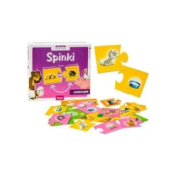 Desková hra Vzdělávací hra SPINKI animals puzzles GR0308