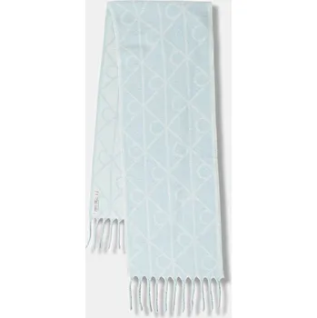 Šála Šála s přídavkem vlny Calvin Klein modrá barva, LV04D8072G 05X, vel. ONE SIZE