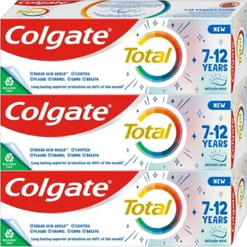 zubní pasta Dětská zubní pasta Total Junior Trio Colgate - 3 x 50 ml