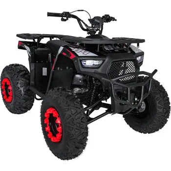 Dětské elektrovozidlo Čtyřkolka Spalovací 200CC MONSTER Červená