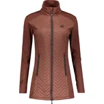 Dámská hybridní bunda ALTISPORT GALA HNĚDÁ 4XL