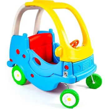 Odrážedlo Aga Dětské odrážedlo autíčko DS3902 Modré/žluté