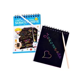 Blok JOKOMISIADA Stírací blok s tužkou ZA3913 - Modrý, A6 10 listů čistý Modrý