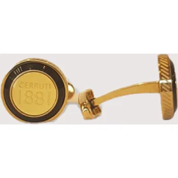 MANŽETOVÝ KNOFLÍK CERRUTI 1881 GOLD/BLACK IPG-IPB