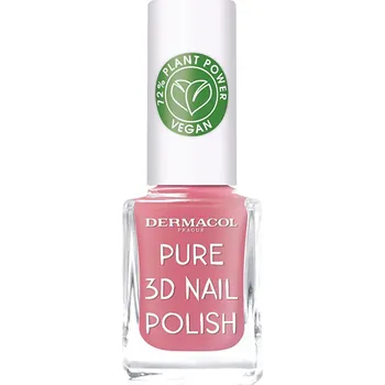 Přírodní lak na nehty Pure 3D (Nail Polish) Dermacol / Odstín: 01 Crystal Clear - 11 ml