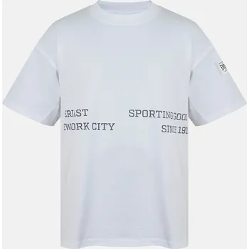 Pánská móda Tričko Everlast White 1179641 2XL