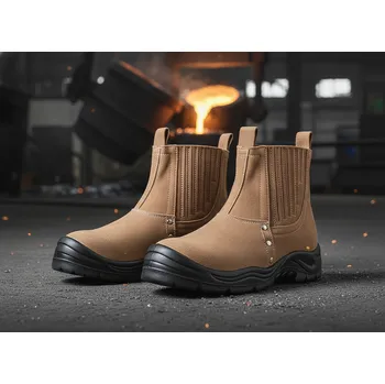 Pracovní obuv CXS PERKO KALE CXS 01, slévárenské Velikost 47 (UK-12) hnědá