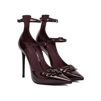 Dámské lodičky Lodičky Le Silla Deco Morgana 2004B100RCPPKAB Bordó 38