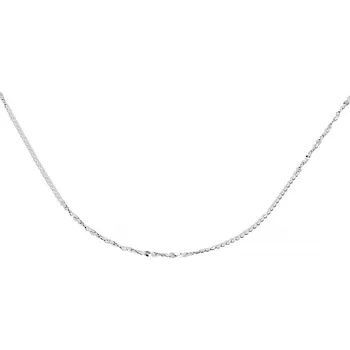 Souprava šperků MPM Dámský stříbrný řetízek ryz. 925/1000 8217 SNE.8217.. 45 cm 925-1000