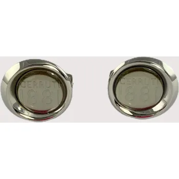 MANŽETOVÝ KNOFLÍK CERRUTI 1881 SILVER/SILVER