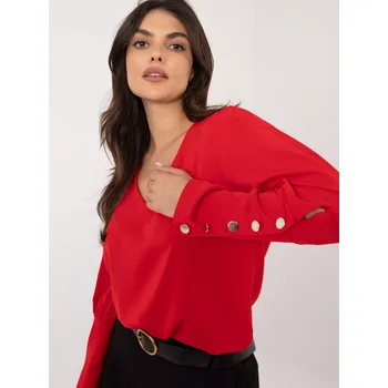 Dámská halenka Halenka MI BZ M721.38 červená jedna velikost