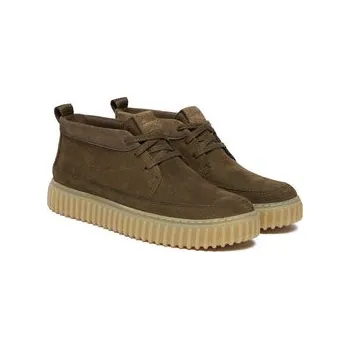 Pracovní obuv Kotníková obuv Clarks Torhill LaceHi 26183474 Khaki 41_5