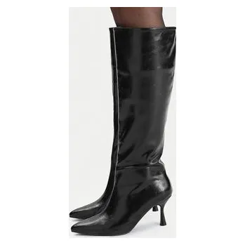 Dámské kozačky Kozačky JENNY CEO-3A9851-6 Černá 40