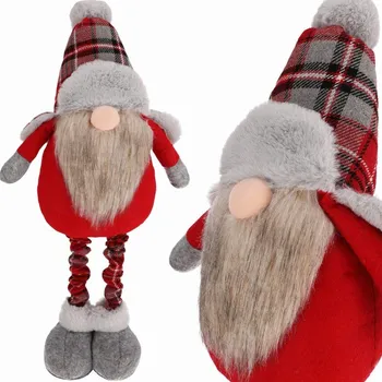 Vánoční dekorace SKŘÍTEK vánoční na teleskopických nohách 75 cm