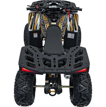 Dětské elektrovozidlo Spalovací čtyřkolka 120CC DISCOVERER Oranžová