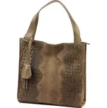 Dámská kabelka Luka 26-010 CROCO taupe + doprava zdarma