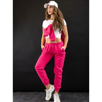 Dámské tepláky VSB BASIC v růžové barvě, VELIKOST 2XL/3XL