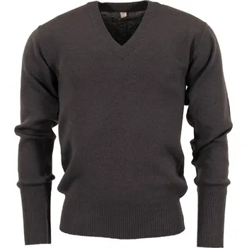 Pánský svetr Svetr slabý BW střih do V ŠEDÝ použitý vel. 54 (Svetr slabý BW střih do V ŠEDÝ použitý vel. 54)