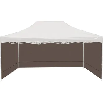 Zahradní stan Aga Bočnice k prodejnímu stánku 3x4,5m Hnědá