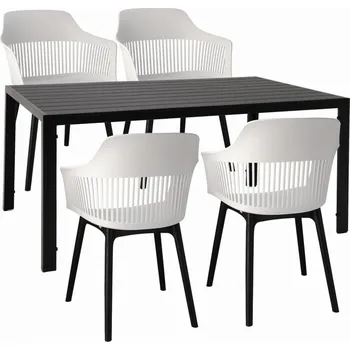 Zahradní sestava Zahradní sestava stůl + 4 židle CORNIDO