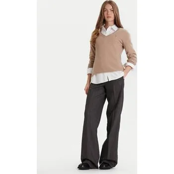 Pánský svetr Tommy Hilfiger Svetr WW0WW43505 Béžová Regular Fit XS