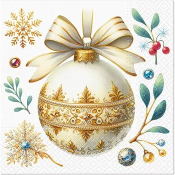 Papírový ubrousek Papírové dekorativní ubrousky Classic Decoration 33 x 33 cm 20 ks