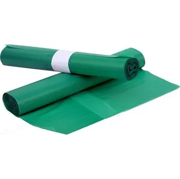 Pytle na odpadky Pytel 20mi, 880 x 800, zelený, hdpe, 25 ks, polyethylen PYT/06.020451/RL