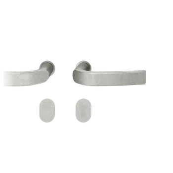 Dveřní kování FSB 15 1271 Plug-in Aluminium Pure, Cylindrická vložka