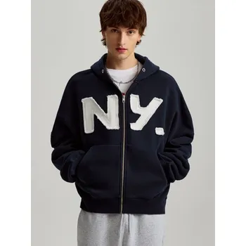 Pánská móda Mikina na zip s&nbsp;kapucí - M - House - námořnictvo - 220DW-59X