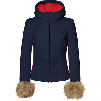 Cyklistické kalhoty Dámská bunda Goldbergh Eden Ski Jacket Faux French Blue