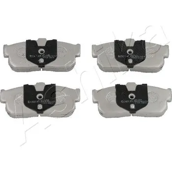 Brzdová destička Sada brzdových destiček, kotoučová brzda ASHIKA 51-01-127