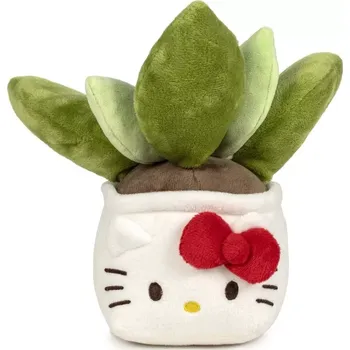 plyšák Plyšová hračka Hello Kitty v květináči 20 cm