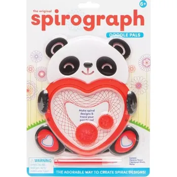 kreativní sada Spirograf panda – kreativní sada na spirálové mandaly