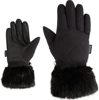 Dámské lyžařské rukavice Ziener KWINZ-Z LADY 7 Černá