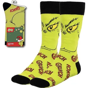 Pánské ponožky Cerda | Ponožky Grinch Face 1 pár - 38-45