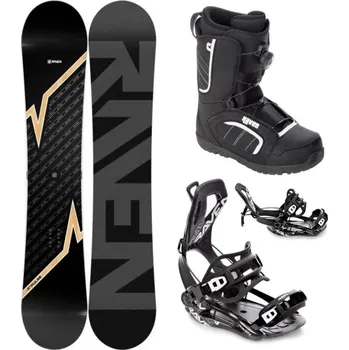 Snowboard Raven Pulse snowboard + Raven Fastec FT360 black vázání + Raven Target ATOP obuv 170 cm Wide + L (EU 41-44) + DÁREK + Doprava ZDARMA