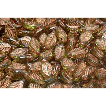 Korálek Korálky lístek č.5840 (6x12mm) ??