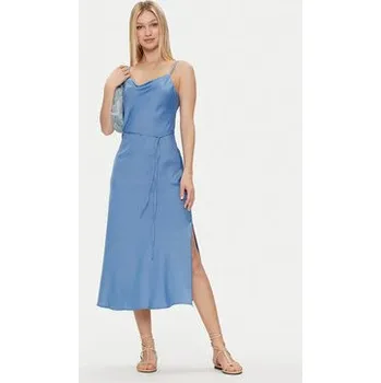 Dámské šaty YAS Každodenní šaty Thea 26028891 Modrá Regular Fit XL