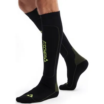 Pánské ponožky FISCHER PERFORMANCE PRO 44 černá/zelená