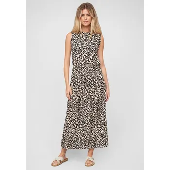 Dámské šaty Maxi Dress with aop animal print XS