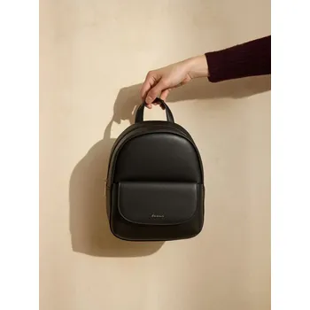 Kabelka Sinsay - Elegantní koženkový batoh - černá - 166GK-99X - 166GK-99X-ONE